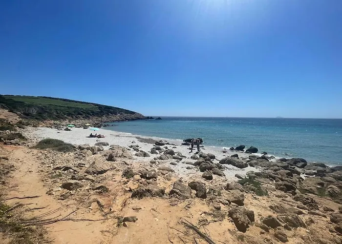 Porto Pineto Indipendente 100 Mt Dal Mare Iunp7395 Ferienhaus Porto Pino